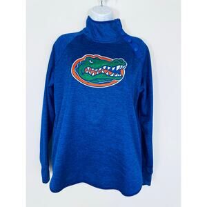 Colosseum Florida Gators Women’s Blue Fleece Sweatshirt Size Large